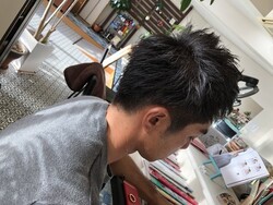 ショート ツーブロック|Hair　Art　aill