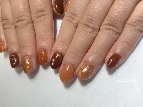 秋色nail♪|Lucia