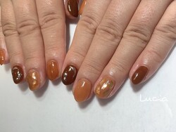 秋色nail♪