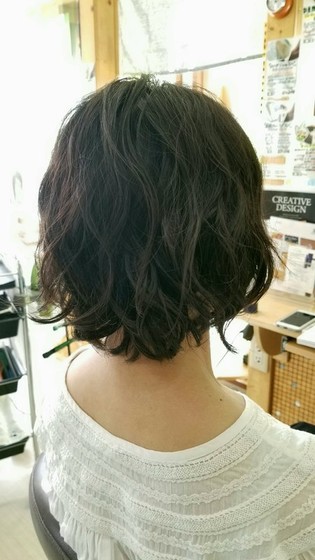 ふんわりスパイラルボブパーマ 279 Hair Space 108 ヘアースペーストワ 北海道 旭川 の髪型 ヘアスタイルカタログ ビューティーパーク