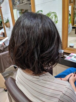 ショートボブパーマ 279 Atelier Auslese アウスレーゼ 東京都 大森 の髪型 ヘアスタイルカタログ ビューティーパーク