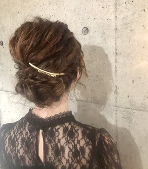 結婚式お呼ばれヘアスタイル Non Edge ノンエッジ 北海道 苫小牧 の髪型 ヘアスタイルカタログ ビューティーパーク