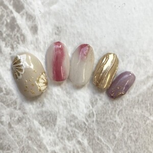 オーダーチップ ちょこっと和 Chocolat Nail Salon ショコラネイルサロン 埼玉県 鴻巣 のネイル デザインカタログ ビューティーパーク