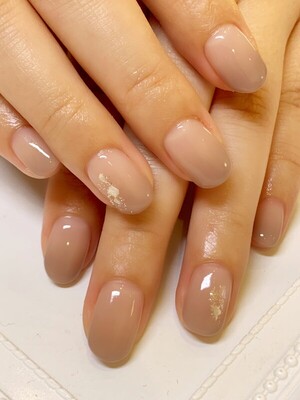 ナチュラルグレージュグラデーション Nail Salon Luan ネイルサロンルアン 長崎県 長崎 のネイル デザインカタログ ビューティーパーク