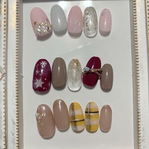 12月の定額デザイン 304 Nail Salon Luan ネイルサロンルアン 長崎県 長崎 のネイルデザインカタログ ビューティーパーク