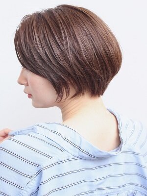 大人ショートボブ×ナチュラルボブ×ミニボブ 30代40代50代|Hair Make TOP SHAPE