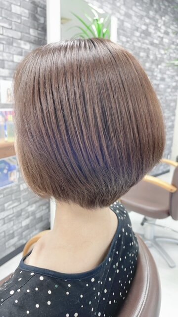 大人ショートボブ×ナチュラルボブ×ミニボブ  40代50代60代|Hair Make TOP SHAPE