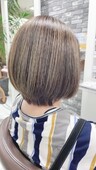 ハイライト・白髪ぼかしハイライト・ローライト|Hair Make TOP SHAPE