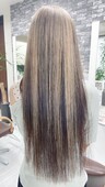 アンブレラカラー・エアーストレートレイヤーロング|Hair Make TOP SHAPE