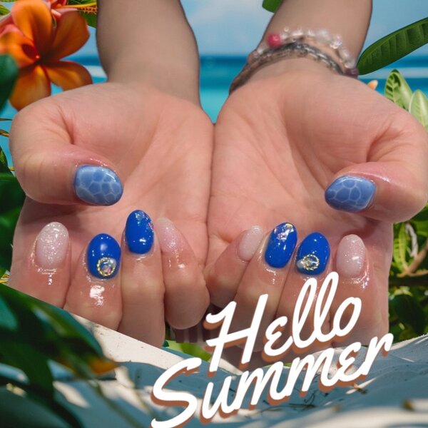 ハンド定額デザイン「夏|Nail Salon Linda