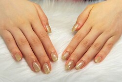 フラッシュ ワンカラー 「ベージュ」|Nail Salon Linda