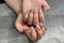 ハンドミドルコース＋長さだし10本|Nail Salon Linda