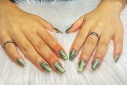 マグネット ワンカラー「秋の新色」|Nail Salon Linda