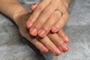 ハンド グラデーション 「オレンジのようなブラウン」|Nail Salon Linda