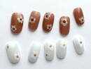 フラワーアートネイル|NAIL SALON QUILL 宇都宮店