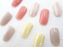 ニュアンスストライプネイル|NAIL SALON QUILL 宇都宮店