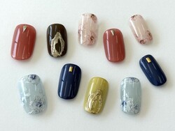 フラワーネイル|NAIL SALON QUILL 宇都宮店