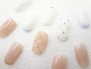 ワンカラー×キルティングネイル|NAIL SALON QUILL 小山店