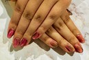 マグネット ワンカラー「ピンクレッド」|Nail Salon Linda