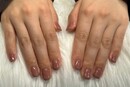 ハンド ワンカラー 「ピンクブラウン」|Nail Salon Linda