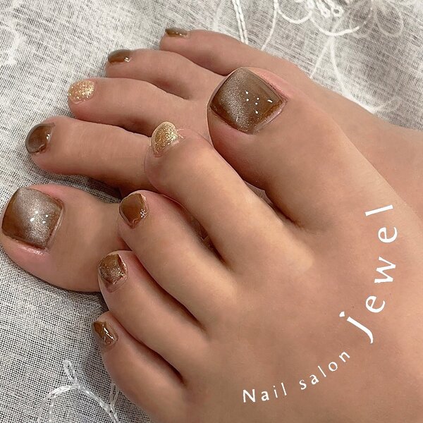 【フット】マグネットネイル|Nailsalon Jewel