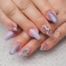 【ハンド】オーロラミラーネイル|Nailsalon Jewel