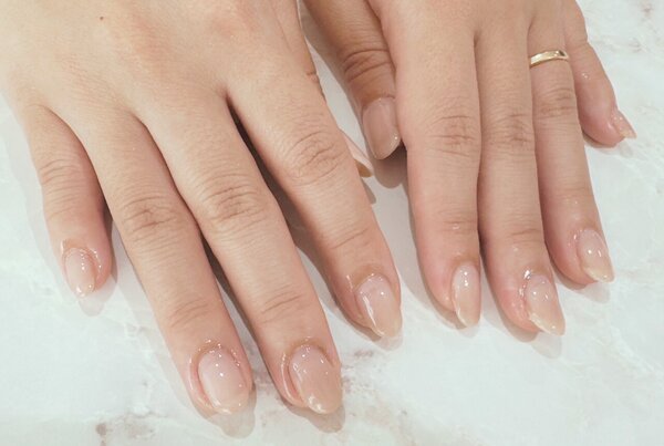 ハンド ワンカラー「スキンカラーでナチュラルに」|Nail Salon Linda