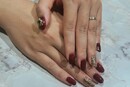 ハンド 定額デザイン「クリスマスネイルはいかがですか？」|Nail Salon Linda