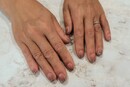 ハンド グラデーション「ブラウンカラーとラメが冬っぽい仕上がり！」|Nail Salon Linda