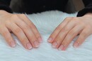 ハンド グラデーション 「カラグラを先端に！ ナチュラルなのでオフィスネイルにもオススメです！」|Nail Salon Linda