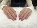 ハンド 定額デザイン 「ローズピンクのアンニュイなカラーが、こなれ感を演出！！」|Nail Salon Linda