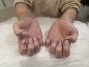 ハンド ワンカラー 「新色のピンクラメとワンカラーでシンプルネイル！」|Nail Salon Linda