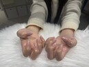 ハンド グラデーション 「やんわりピンクグラデ！！ネイルが厳しい方にもオススメ！」|Nail Salon Linda