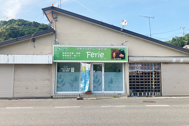 ドライヘッドスパ専門店Ferie | 田辺のリラクゼーション