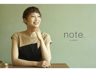 note.by BRICK | 松山のヘアサロン note.by BRICK | 松山のヘアサロン