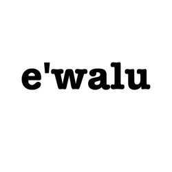 e'walu | 東近江のヘアサロン