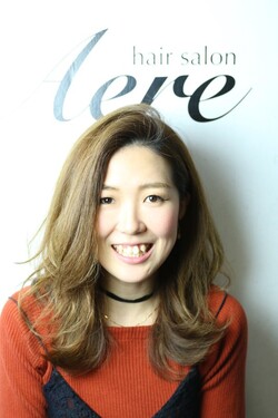 進藤　千草 | hair salon Aereのﾄｯﾌﾟｽﾀｲﾘｽﾄ